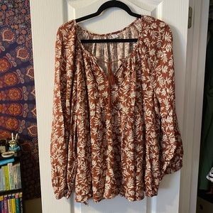 Long sleeve XXL blouse Old Navy